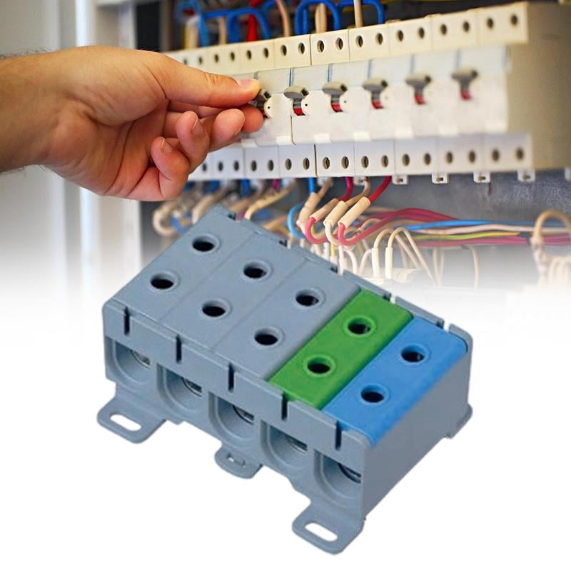 CEORPER Aluminum Distribution Guide Rail Type Junction Box Easy to Installation