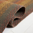 thumbnail image 6 of SAFAVIEH Braided Dorinda Bordered Reversible Area Rug, Green/Rust, 5' x 8', 6 of 12