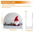 thumbnail image 2 of Ryvnso Christmas Gnome Acrylic Napkin Holder Table Kitchen Paper Tissue Organization, 2 of 7