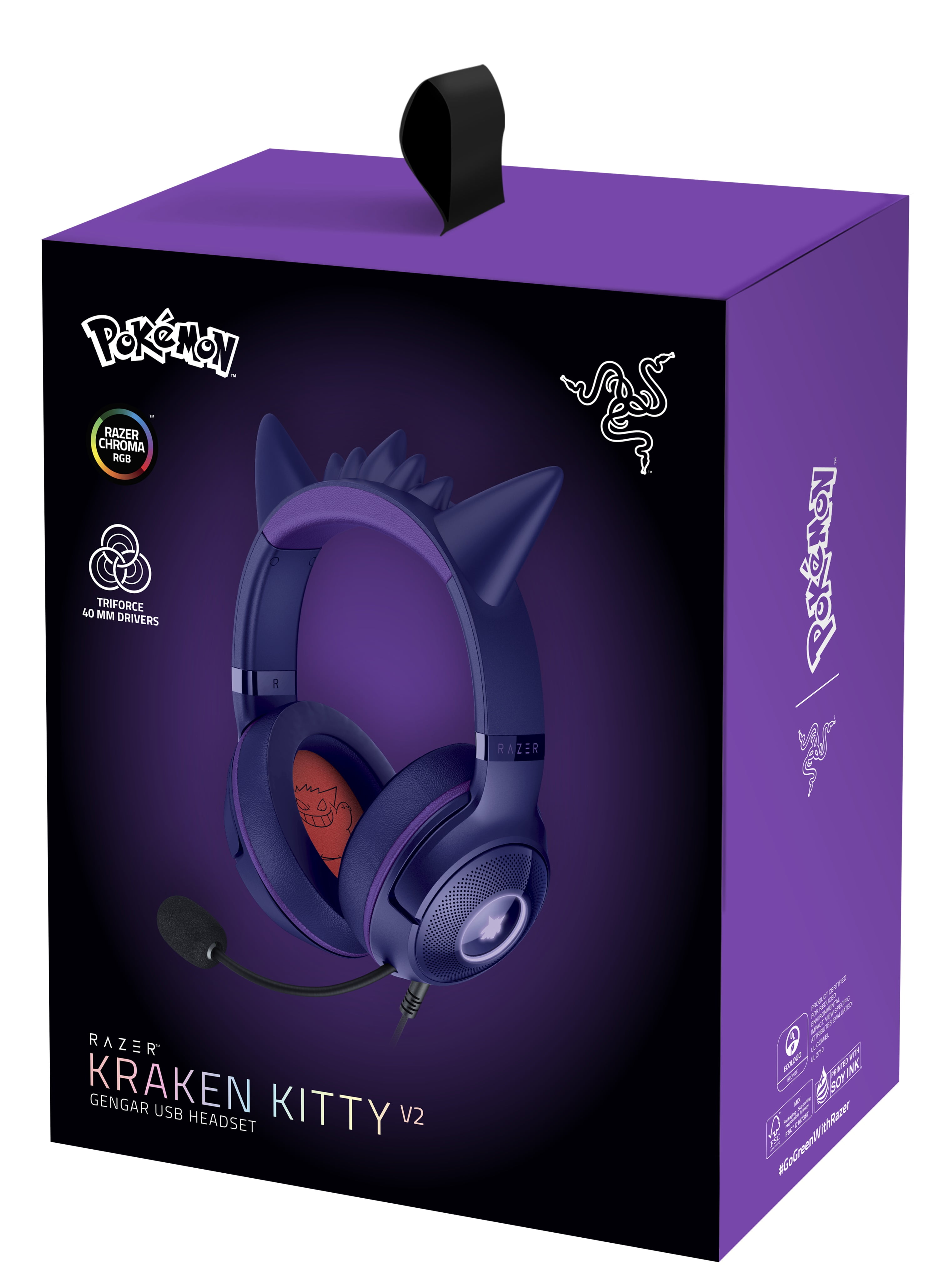 【最終値下げ】Razer Kraken Kitty V2 genger Razer Kraken Kitty V2 USB PC Gaming Headset, Stream Reactive
