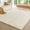 Beige, variant on Sonive 4×6 Fluffy Shaggy Area Rug, Washable Soft Non-Slip for Bedroom Dining Living Room, Pink