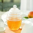 thumbnail image 6 of KONTONTY Acylic Honey Jar Pot Glass Dipper Dispenser for Juice Honey Syrup Storage, 6 of 8