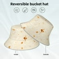 Honeii Pita Tortilla for Unisex Bucket Hat Waterproof Rain Hat