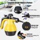 thumbnail image 2 of Goplus Limpiador de vapor presurizado de mano con 9 accesorios de piezas, vaporizador multiusos con cerradura de seguridad para moqueta, cortina de asiento de coche, 1050 W portátil para tapicería de, 2 of 5