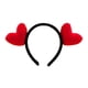 thumbnail image 1 of Diadema con corazón rojo decorativo, ligera, elástica, para el pelo, para San Valentín, accesorio versátil para el pelo para mujer, 1 of 8