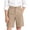 Khaki, variant on Tqyyweavej Kids, Boys and Girls Uniform Shorts Button Zip Straight Leg Bermuda Shorts Solid Color Dress School Shorts with Pockets 5-16Y