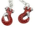 thumbnail image 4 of Milaget Metal Trailer Chain with Tow Hook Tow Chain Chain for Red, 4 of 7
