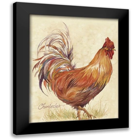 Unknown 12x14 Black Modern Framed Museum Art Print Titled - Chanteclair