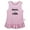 Pink Sleeveless Dresses, variant on iDzn Drool is Cool Funny Dresses For Baby, Newborn Babies Skirts, Infant Princess Dress, 0-24M Kids Graphic Clothes (Pink Sleeveless Dresses, 0-6 Months)