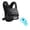 Black, variant on Chest Bag Oxford Cloth off-Road Travel and Hiking Utility Pack Portable Cycling Backpack for Outdoor Sports 1Pc B