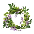 thumbnail image 2 of Artificial Wisteria Garland, 78 inch Fake Hanging Flower Vine, Silk Floral Rattan, Wall Hanging Greenery, Wedding Arch Flowers, Outdoor Garden Vines, Indoor Room Floral Decor for Home Decoration, 2 of 9
