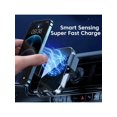 thumbnail image 4 of Car Phone Holder, Car Wireless Charger, Automatic Induction Opening And Closing, Tempered Glass Car Charger, 15w Fast Charge Compatible With Apple, Sa, 4 of 5
