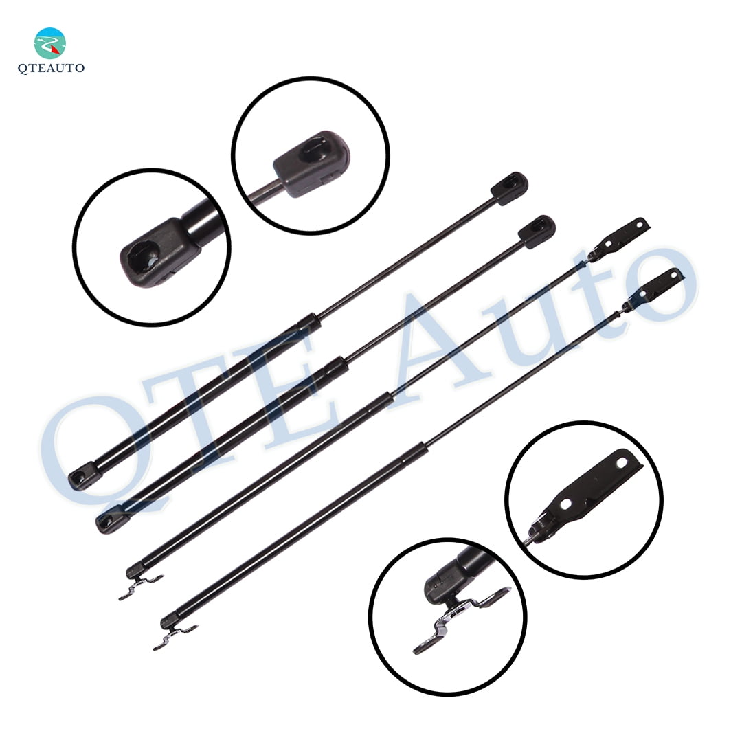 Set of 4 Rear Trunk LidLiftgate Lift Support For 19901992 Toyota