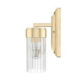 thumbnail image 4 of Hunter - Gatz 1-light Alturas Gold, Small Sconce Light, Dimmable, Modern Style, for Bedrooms, Kitchens, Dining, Living Rooms - 19680, 4 of 6