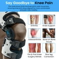 thumbnail image 4 of Comfyorthopedic Upgraded OA Medial Unloader Knee Brace for Men and Women Osteoarthritis & Arthritis Pain Support, Bone on Bone Valgus Varus Joint Offlaoder L1851 L1843 (Left), 4 of 9