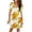White, variant on HERESOM Plus Size Summer Dress for Women Casual Summer Gradient Print Short Sleeve Dress With Pocket Beach Dresses