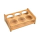 thumbnail image 2 of Soporte de Madera para Vaso de , Soporte de Almacenamiento para Vasos de Bebida para Fiesta en Casa , 6 agujeros, 2 of 6