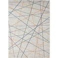 thumbnail image 4 of LUXE WEAVERS Abstract Lines Art Multi 5x7 Area Rug for Living Room, 4 of 5