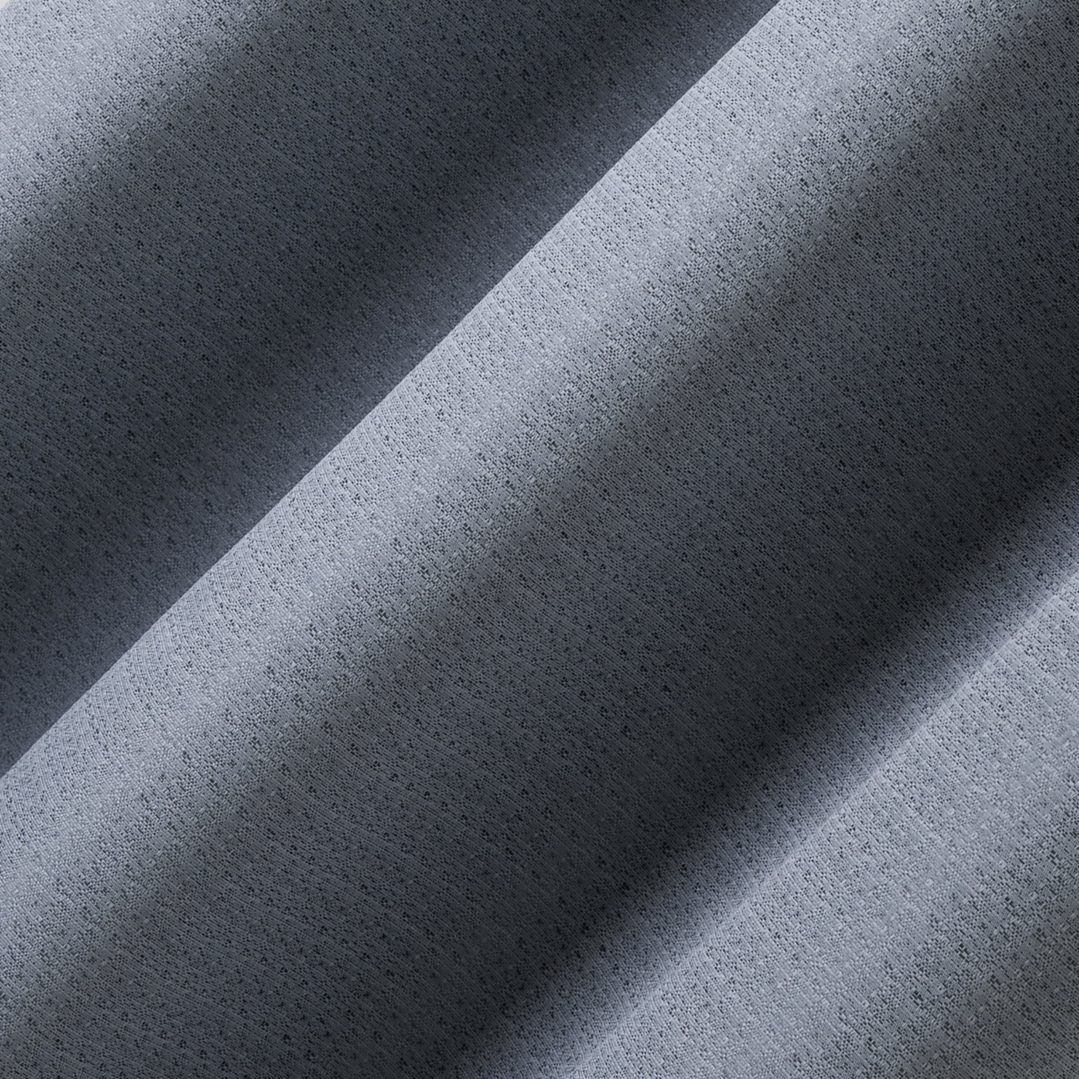 Sun Zero Bryant 2-Piece Textured Thermal Insulated 100% Blackout  Grommet Top Curtain Panel, Denim Blue, 37”W x 108"L