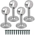 thumbnail image 1 of Ceiling Bracket for Curtain Rod, 4 Pieces Stainless Steel Hanging Rod Bracket, Curtain Rod Bracket, Hanging Rod Bracket, 1 of 5