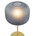 thumbnail image 6 of Table Lamp, Gold, Glass, Modern Contemporary, Mid Century Living Kitchen Cafe Bistro Restaurant Hospitality, 6 of 7