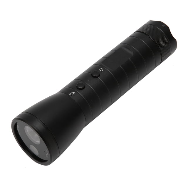 Cámara Con Linterna, 1080P 5 Modos De Iluminación Cámara De Acción Deportiva Gran Angular De 120 Grados 2200 MAh aleación De Aluminio IP66 Impermeable Para Exteriores Para