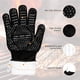 thumbnail image 4 of Guantes De Barbacoa Calientes, Uso Reversible, Guantes De Cocina Resistentes Al Calor, Forro De Algodón De Poliéster, Resistencia Al Calor Para Cocina, 4 of 7