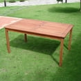 thumbnail image 3 of Vifah Malibu Balthazar 5 Piece Wood Patio Dining Set, 3 of 4