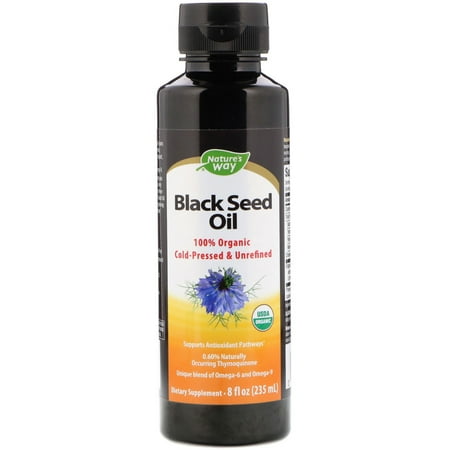 Nature s Way  100  Organic Black Seed Oil  8 fl oz  235 (The Best Organic Black Seed Oil)