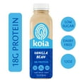 Koia Protein Nutritional Shake, Vanilla Bean, 18g Plant Protein, NonDairy Ready to Drink