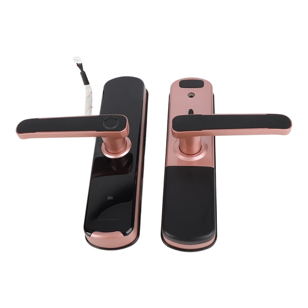 Cerradura De Puerta Con Tarjeta, Manija De Puerta Con Huella Dactilar, Dispositivo De Seguridad Para El Hogar, Cerradura De Puerta Inteligente Antirrobo Para Oficinas, Hogares,