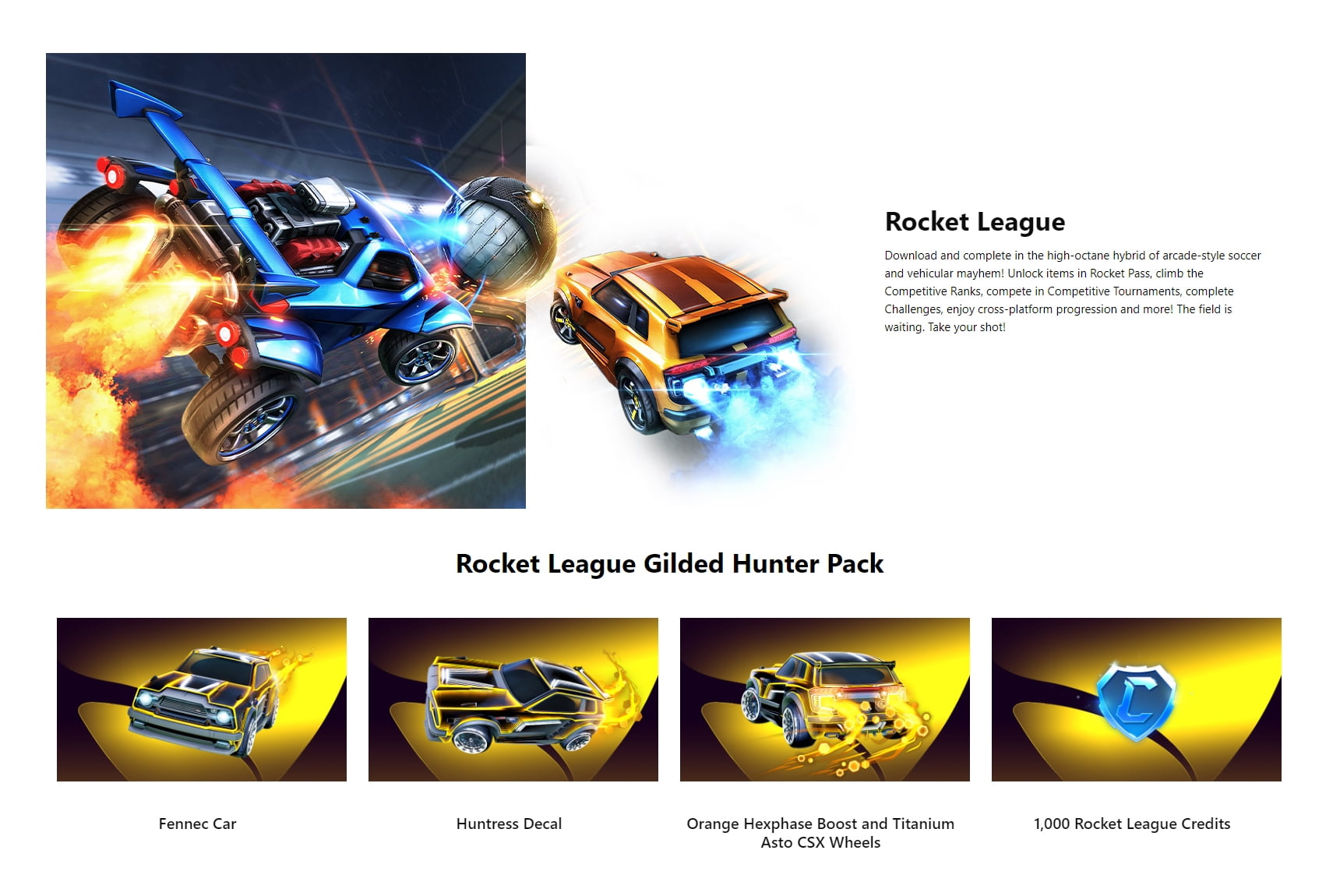 Fortnite & Rocket League Bundle with Xbox Game Pass Ultimate: 1 Month
