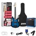 thumbnail image 1 of LyxPro Guitarra eléctrica de 30 pulgadas y kit de iniciación para niños con guitarra para principiantes de tamaño 3/4, amplificador, seis cuerdas, dos púas, correa para el hombro, afinador digital con, 1 of 5
