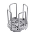 thumbnail image 1 of Adjustable Dish Drainer Rack, Kitchen Bowl Drying Rack, Household Dishware Storage Stand, Dishwasher Drain Rack, Grey, 1 of 4