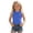 1-Blue74, variant on Girls Summer Simple Tank Top Casual Solid Color Ribbed Crew Neck Tee, Sizes 2-12