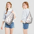thumbnail image 4 of Aesthetic Cherry Sling Backpack – Multipurpose Lightweight Travel Sling Bag with Pink Red Fruit Pattern – Anti-theft Shoulder Crossbody Bag for Fashionable Women and Cherry Lovers, 4 of 4