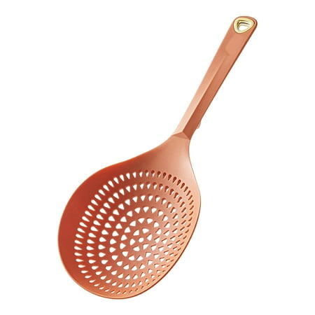 

ZEAVAN Scoop Colander Non-deformable Comfortable Handle Useful Multifunctional Non-Stick Scoop Colander