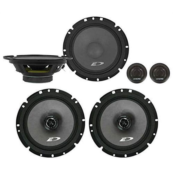 Alpine SXE-1751S 6.5" 280w Component SXE1726S 6.5" 220W Car Audio Coaxial Speakers