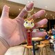 thumbnail image 4 of Lion Dance Keychain Cute PVC Keyring Pendant for Women Men Car Keys Boys Girls Bags Backpack Doll Accessories, 4 of 4