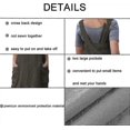 thumbnail image 3 of Gardening Apron Women's Cross Back Apron With Pockets Japanese Apron For Work Gardening Cooking Painting Baking 26-27s, 3 of 5