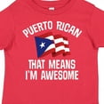 thumbnail image 4 of Inktastic Puerto Rican Awesome Boys or Girls Toddler T-Shirt, 4 of 5