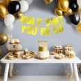 thumbnail image 2 of 1Pcs 50Th Birthday Decorations Banner - Gold, 2 of 6