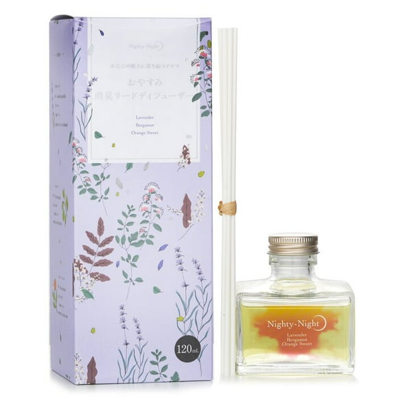 Reed Diffuser Daily Aroma Nighty-Night Lavanda, bergamota