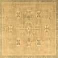 thumbnail image 1 of Ahgly Company Indoor Square Oriental Brown Traditional Area Rugs, 4' Square, 1 of 4
