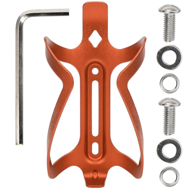 ZTTO-Soporte de aleación de aluminio para botella de agua de bicicleta, soporte para botella de montaña, color naranja YUNYI BRAND Deportes