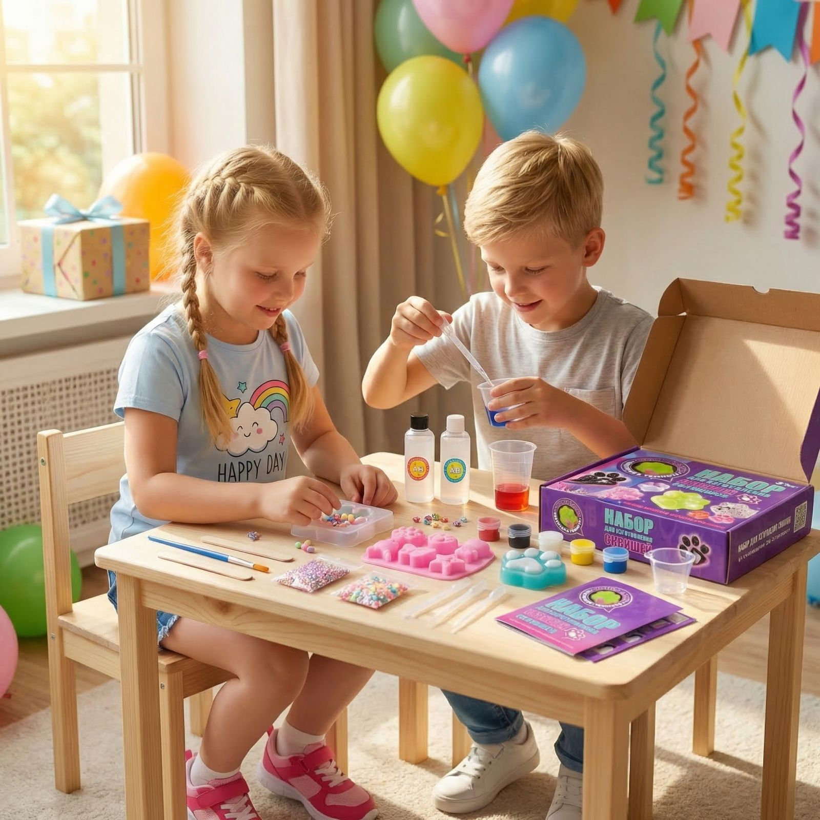 66Pcs Taba Squishy Kit, DIY Squishy Making Kit 1:1 AB Liquid Silicone, Squishies Craft Kits,FuFu Squishy Kit with Mold - Stress Relief Entertainment Gifts for Any Occasion-26
