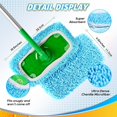 thumbnail image 2 of Mopmate Reusable Mop Pads, Microfiber Mop Pads, Machine Washable Floor Pads Refills, Mops Head Replacements for Multi Surface Wet & Dry Cleaning, Multiple Quantities Available (10PACK), 2 of 7