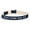 Deep Blue, variant on Pet Artist Glitter Personalized Custom Embroidered Nylon Dog Collar Adjustable Name Number