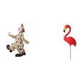 thumbnail image 1 of Colección de figuras de pájaros para centro de mesa, decoración de vitrinas, comedor y accesorios de jardín de hadas. Estaca de flamenco., 1 of 8