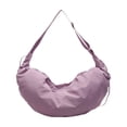 thumbnail image 2 of Women's Nylon Crescent Crossbody Bag, Pleated Tassel Design, Large Capacity Casual Shoulder Bag For Daily Work & Commute, 1 Pack, 2 of 7